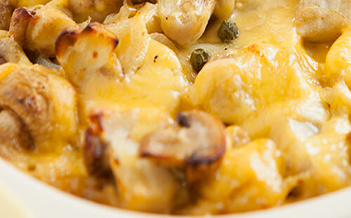 Read more about the article CHEESE POTATOES AND MUSHROOMS