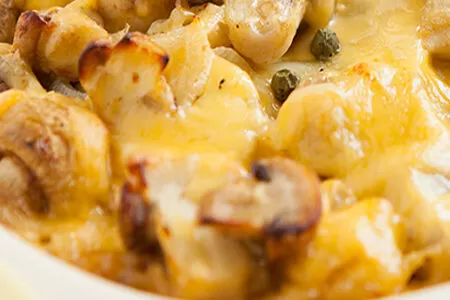 Read more about the article CHEESE POTATOES AND MUSHROOMS