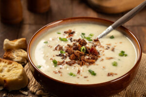 irish potato soup with bacon