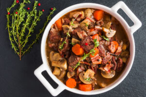 Irish Beef Bourguignon