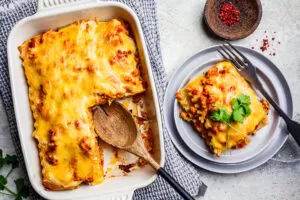 Irish Beef and Guinness Lasagna