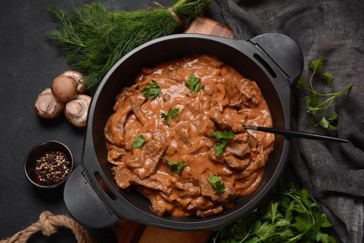 Read more about the article IRISH BEEF STROGANOFF