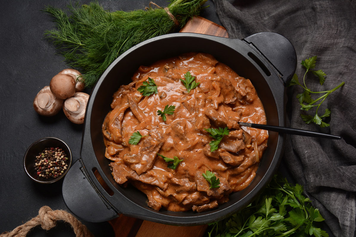 You are currently viewing IRISH BEEF STROGANOFF