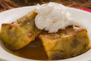 Irish Whiskey Bread Pudding