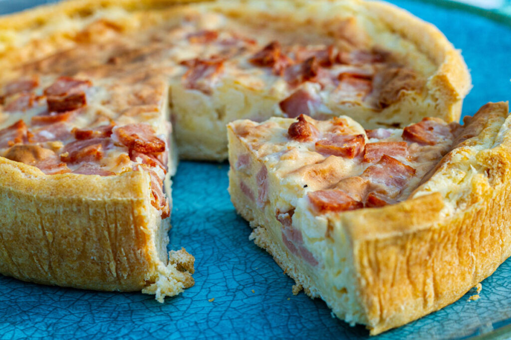 Dubliner Cheese and Bacon Quiche