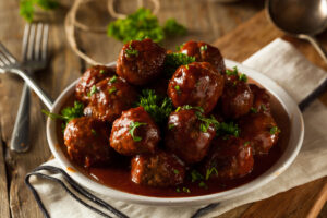 Irish Whiskey Meatballs