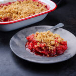 APPLE AND RHUBARB CRUMBLE