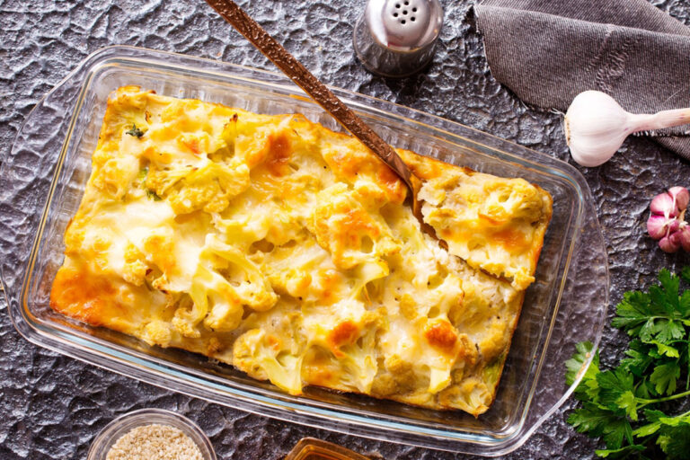 Read more about the article CAULIFLOWER AND CHEESE GRATIN