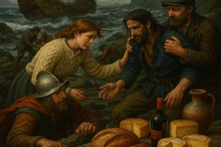 Read more about the article THE SPANISH INFLUENCE ON IRISH FOOD: WINE, TAPAS, AND TRADE – HOW THE SPANISH ARMADA LEFT ITS MARK