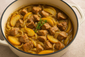 Pork and Apple Casserole