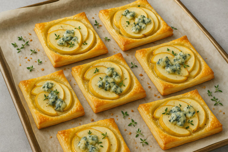 CASHEL BLUE AND APPLE TARTLETS