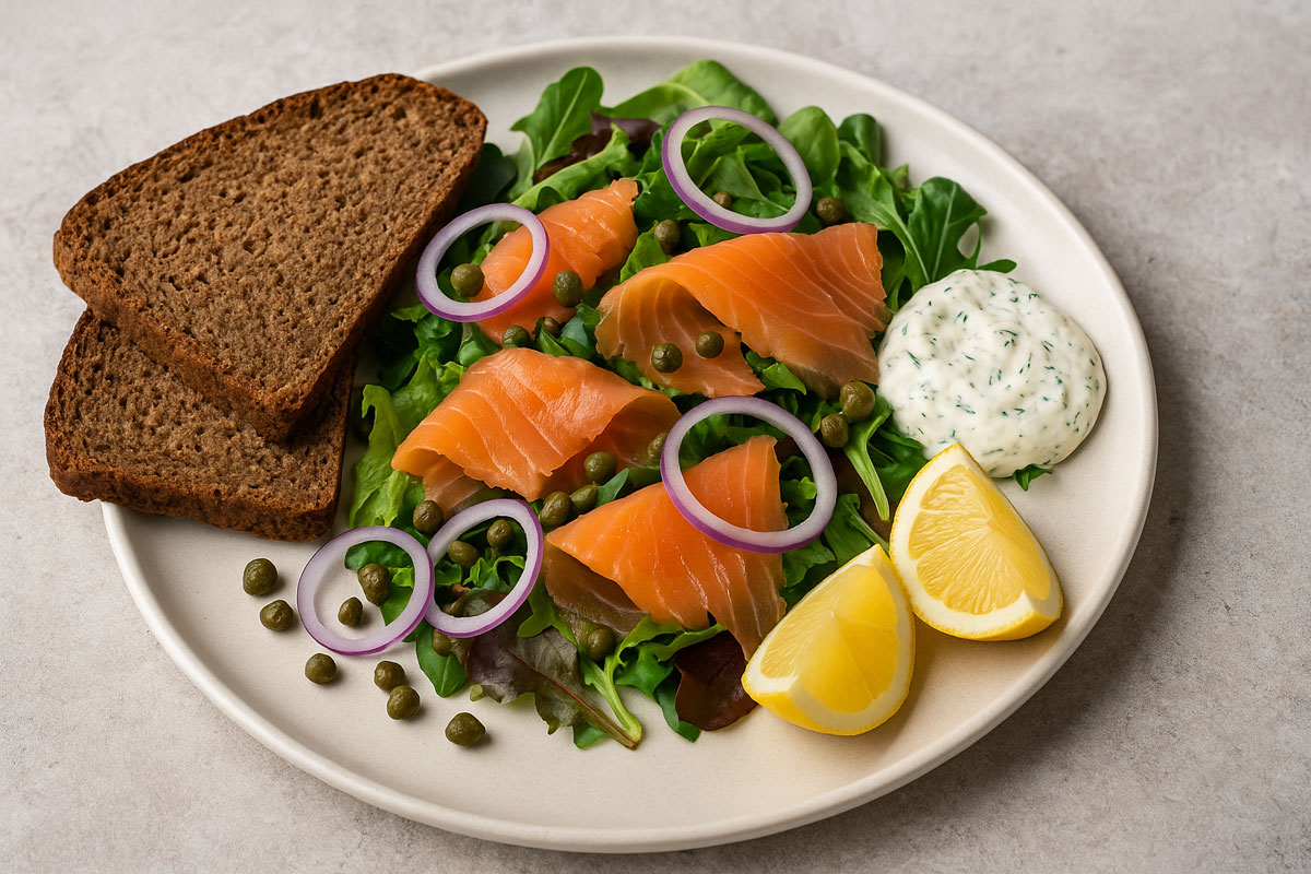 You are currently viewing CONNEMARA SMOKED SALMON SALAD