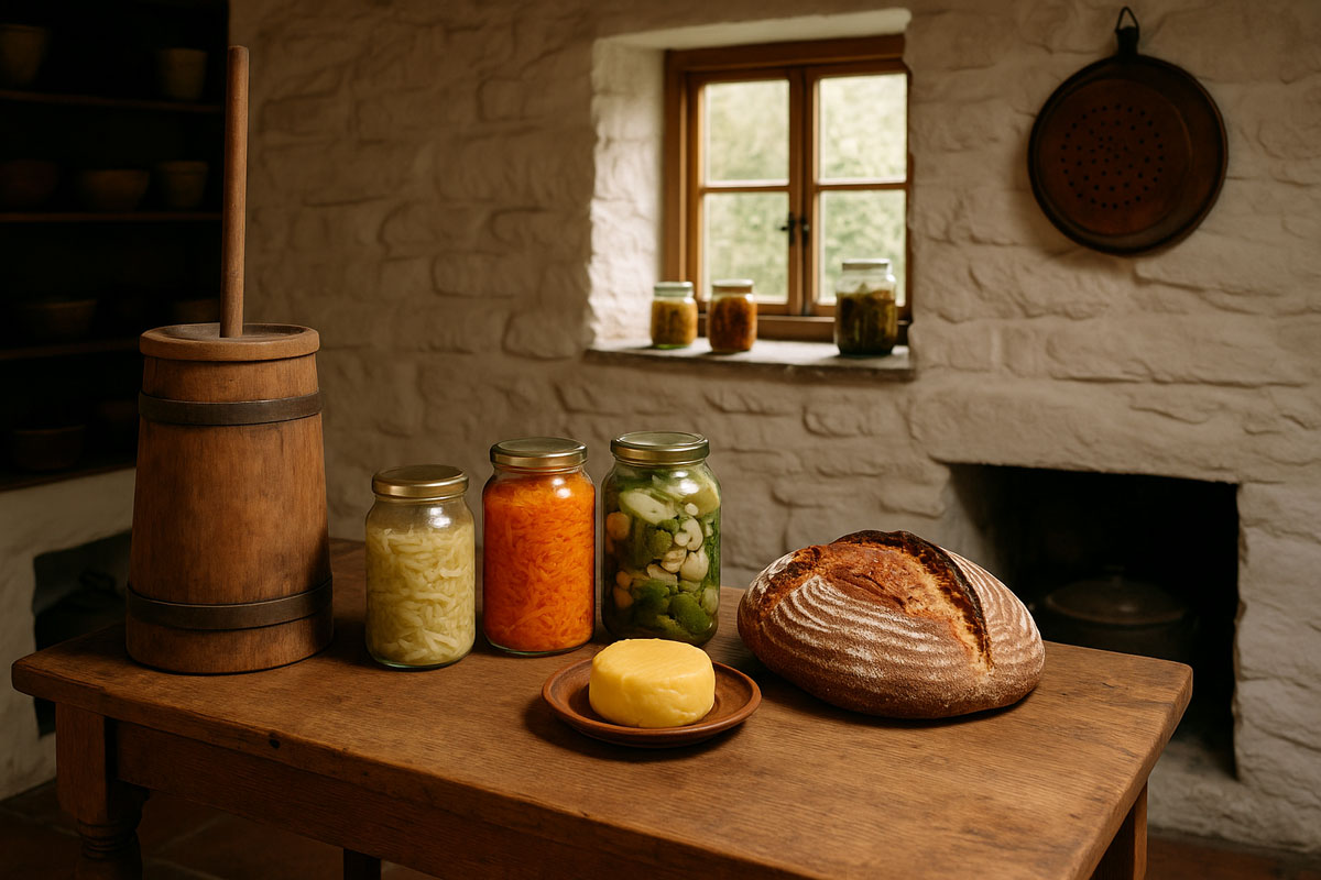 Read more about the article WHY FERMENTED FOODS ARE MAKING A COMEBACK IN IRELAND – THE RISE OF SOURDOUGH, KIMCHI, AND KOMBUCHA