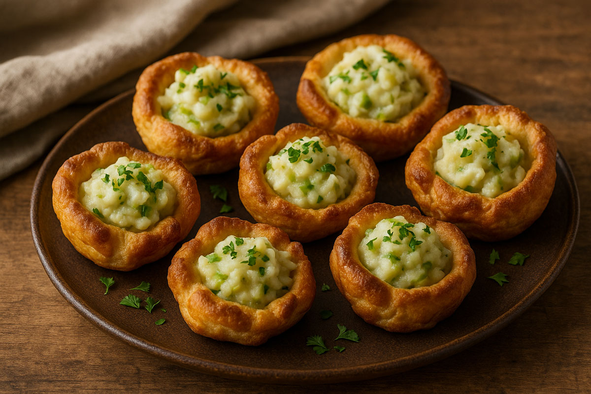 You are currently viewing COLCANNON-STUFFED YORKSHIRE PUDDINGS