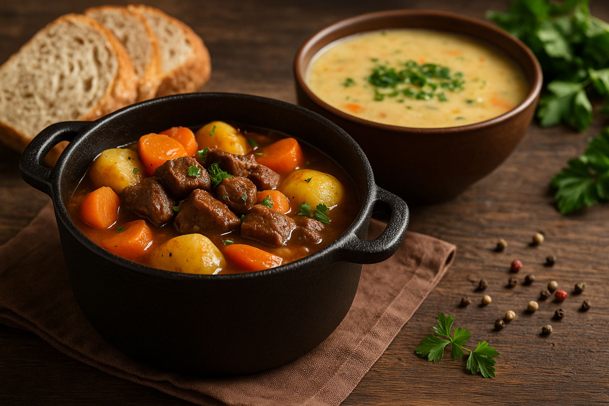 Read more about the article WINTER WARMERS: HEARTY IRISH STEWS AND SOUPS FOR THE COLD MONTHS