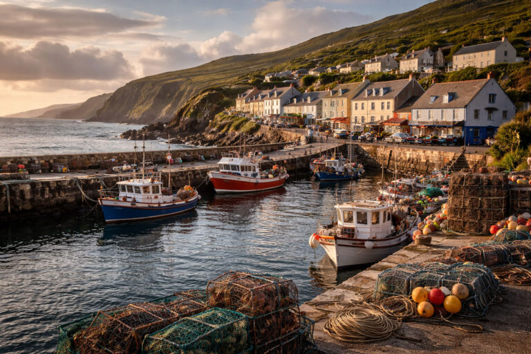 Read more about the article COASTAL CATCH: IRELAND’S BEST FISHING VILLAGES FOR FRESH SEAFOOD
