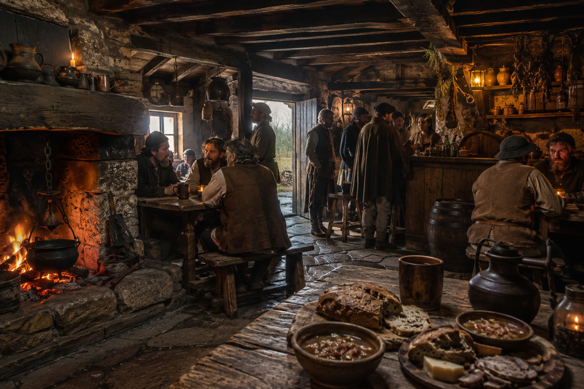 You are currently viewing ALEHOUSES OF OLD IRELAND: DRINKING AND DINING BEFORE THE MODERN PUB