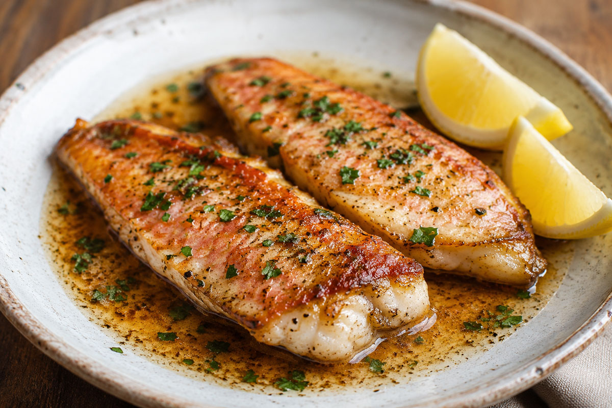 You are currently viewing PAN-FRIED GURNARD WITH BROWN BUTTER